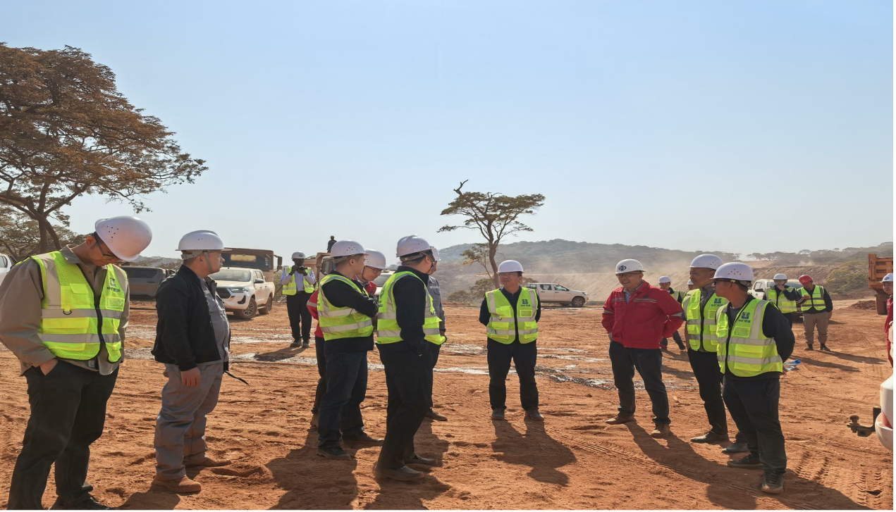 中礦資源集團董事長王平衛赴贊比亞 考察督導Kitumba銅礦項目建設